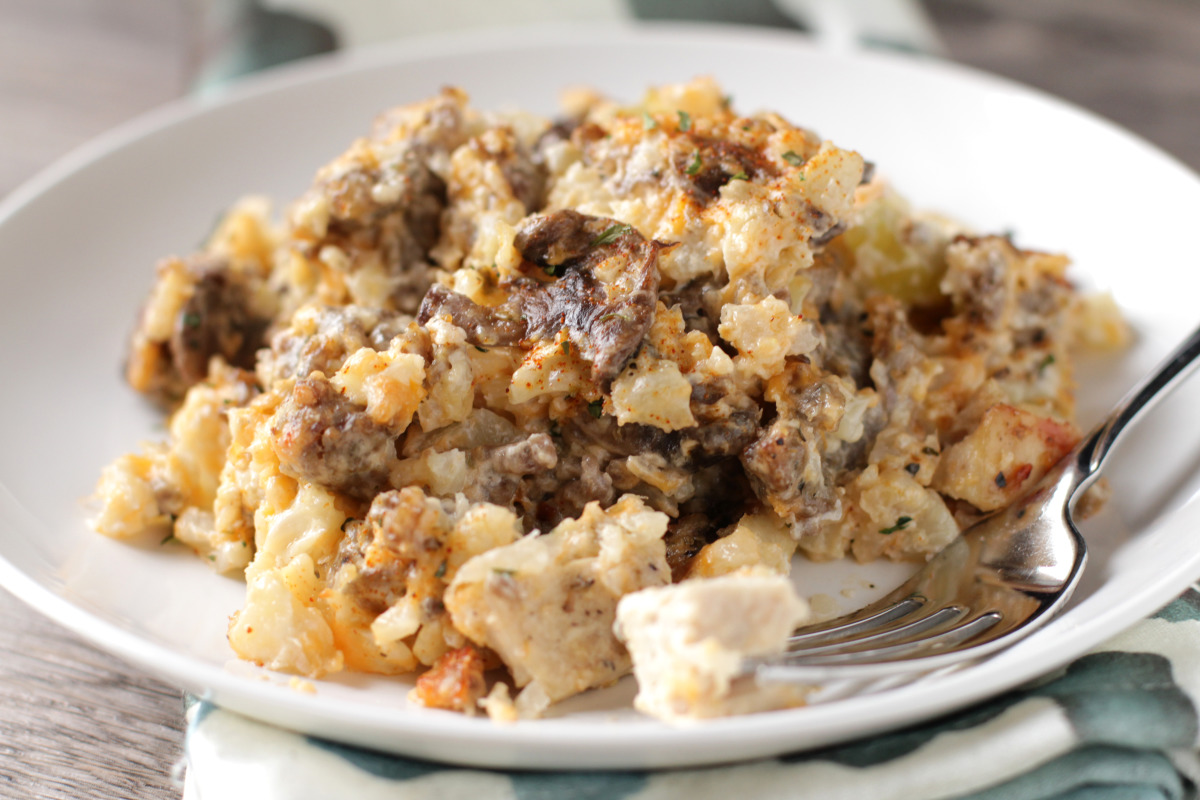 Chicken and hot sale sausage casserole